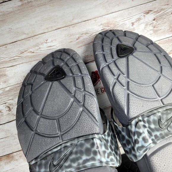 Nike ACG Mens size 9 Black Flip Flops  Shandal Shoes - Picture 10 of 10